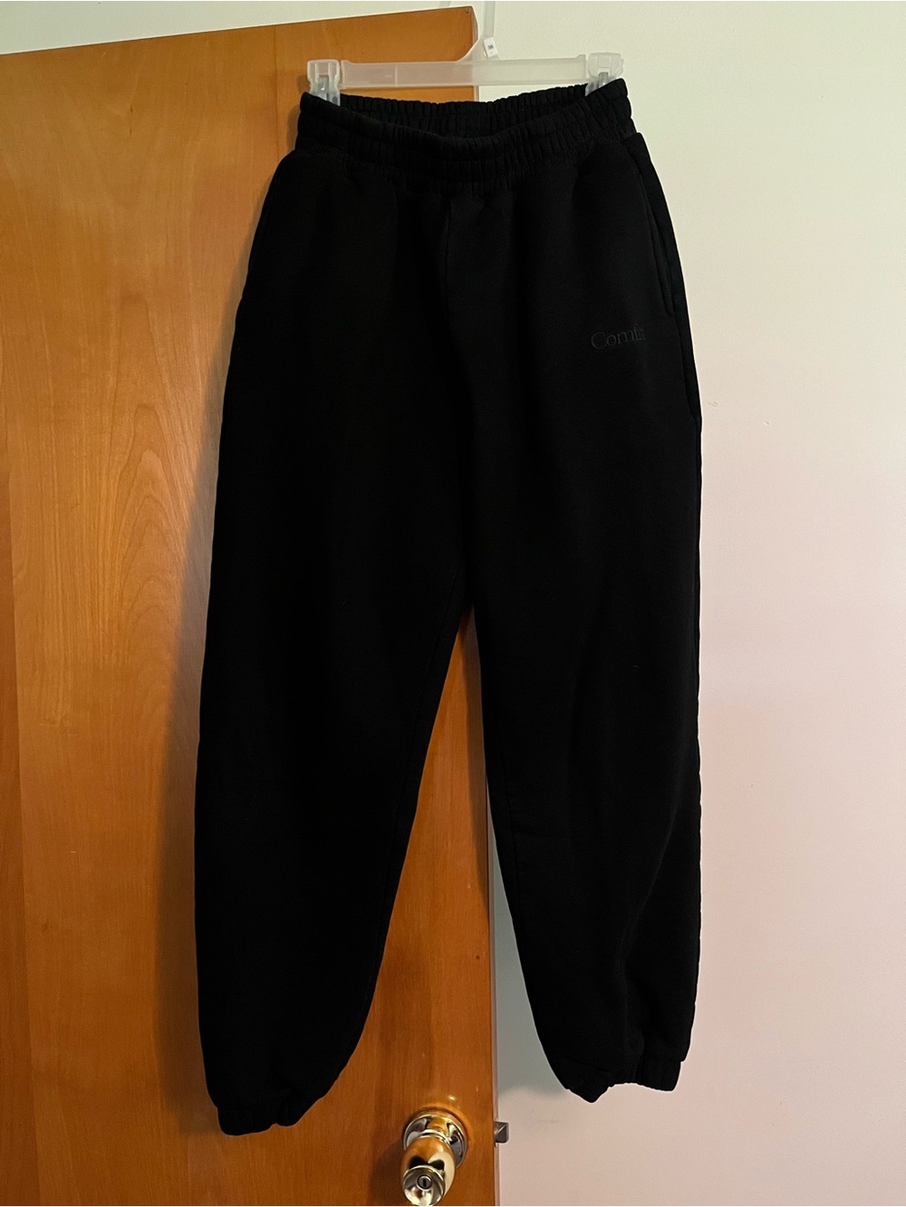 Comfrt Black jogger sweatpants size medium